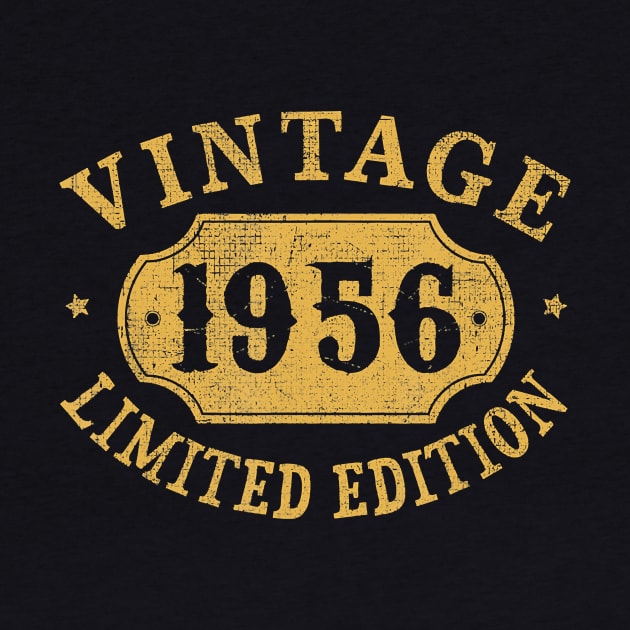 64 years old 64th Birthday Anniversary Gift Limited 1956 T-Shirt by Hot food